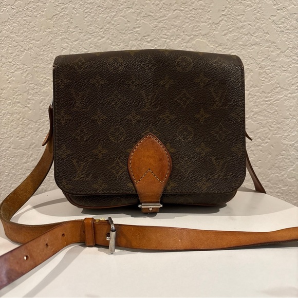 Louis Vuitton Handbags - Louis Vuitton MM Cartouchiere
Brown Monogram Crossbody Bag
